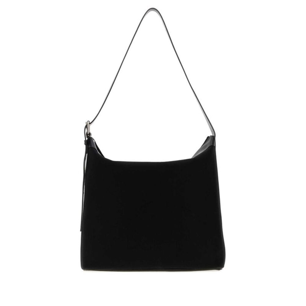 A.P.C. Men Black Canvas Maxi Biker Shopping Bag